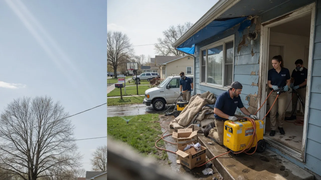 Basement Flood Cleanup in Logansport, IN near me
